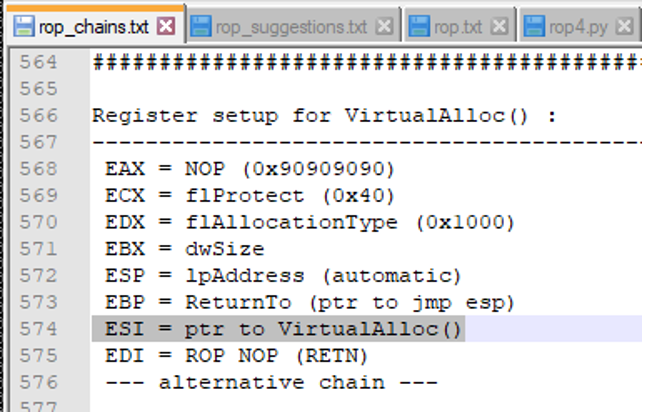 ASX to MP3 Converter Buffer Overflow with DEP Bypass – ROP Chains ...