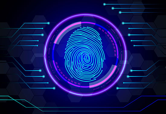 Neon fingerprint