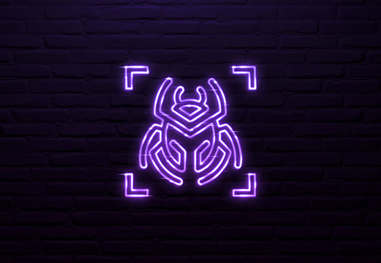 Purple Virus Icon